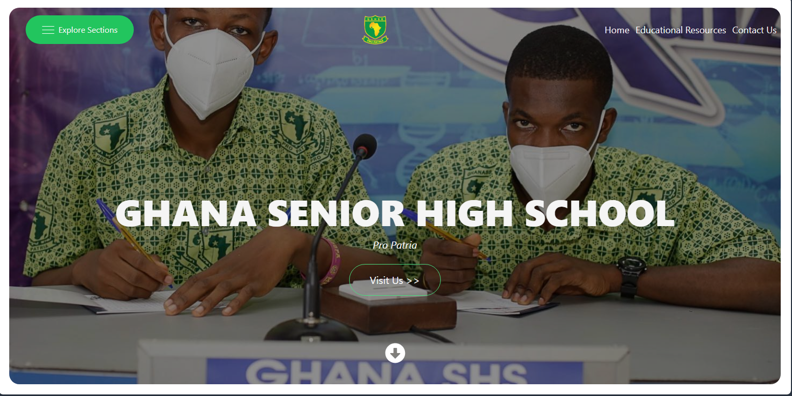 Ghana Senior High School Website